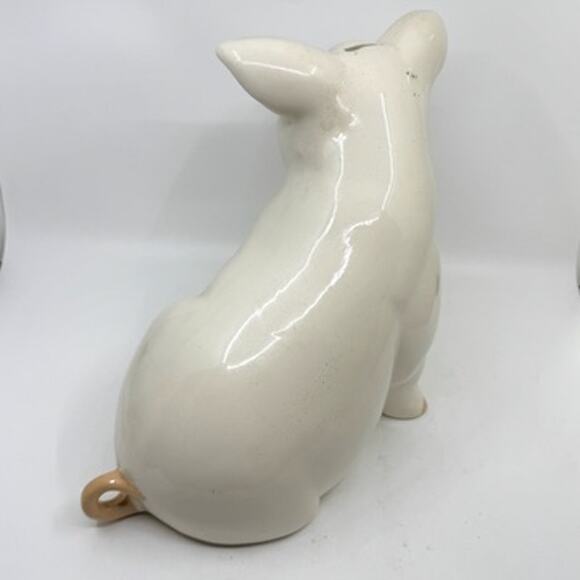 Vintage 80's ROB ROY Large Ceramic Piggy Bank Pig - Picture 2 of 8